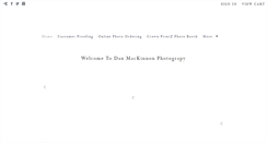Desktop Screenshot of danmackinnonphotography.com
